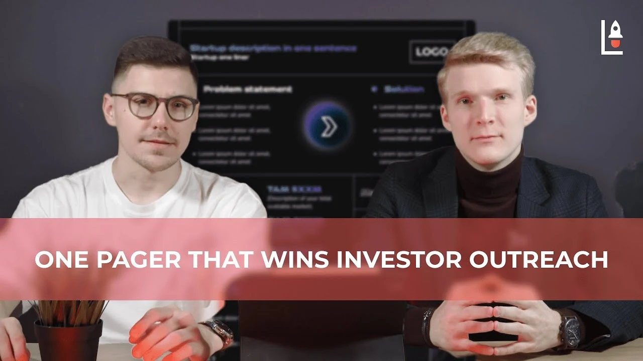 Discover the One Pager that Wins Investor Outreach [Free Download]
